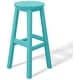 preview thumbnail 47 of 97, Laguna Hdpe All Weather Outdoor Patio 29" Round Bar Stool