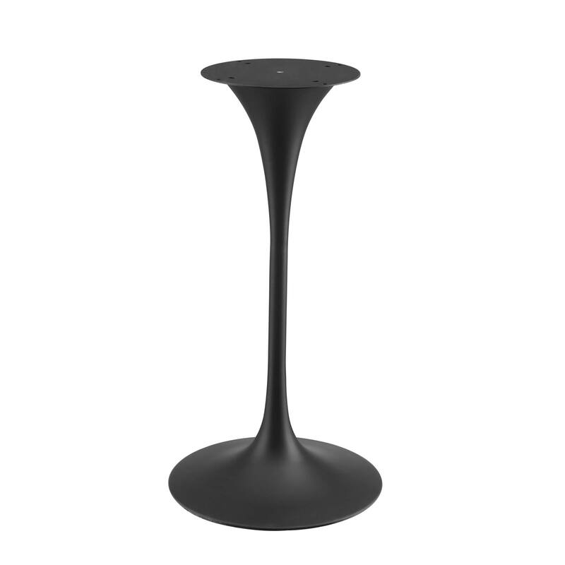 Lippa 28" Round Artificial Marble Bar Table