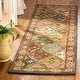 preview thumbnail 58 of 71, SAFAVIEH Handmade Heritage Corie Traditional Oriental Wool Rug 2' x 3' - Green/Red - Rectangle