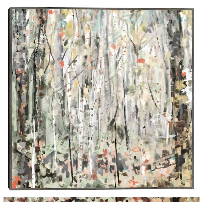 Enchanted Birches By Studio Arts Canvas Art Print