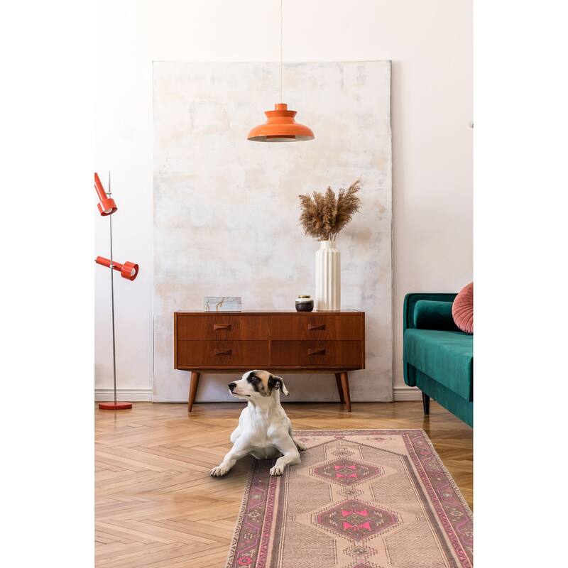 ECARPETGALLERY Hand-knotted Konya Anatolian Beige Wool Rug - 3'8 x 10'3