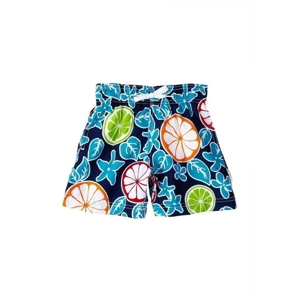 lemon swim trunks