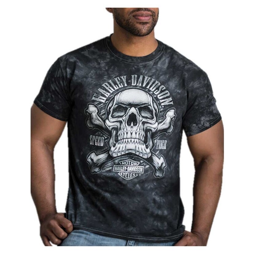 Shop Harley Davidson Men S Catalyst Skull Bones Short Sleeve T