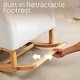 preview thumbnail 19 of 66, HOMYKA 27.3" Wide Rocking Chair for Nursery Room