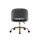 preview thumbnail 4 of 4, Porthos Home Naiko Velvet Upholstery Swivel Office Chair