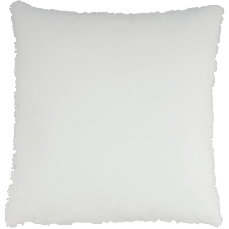 Mina Victory Faux Fur Metallic Branches Indoor Accent Pillows or Throw