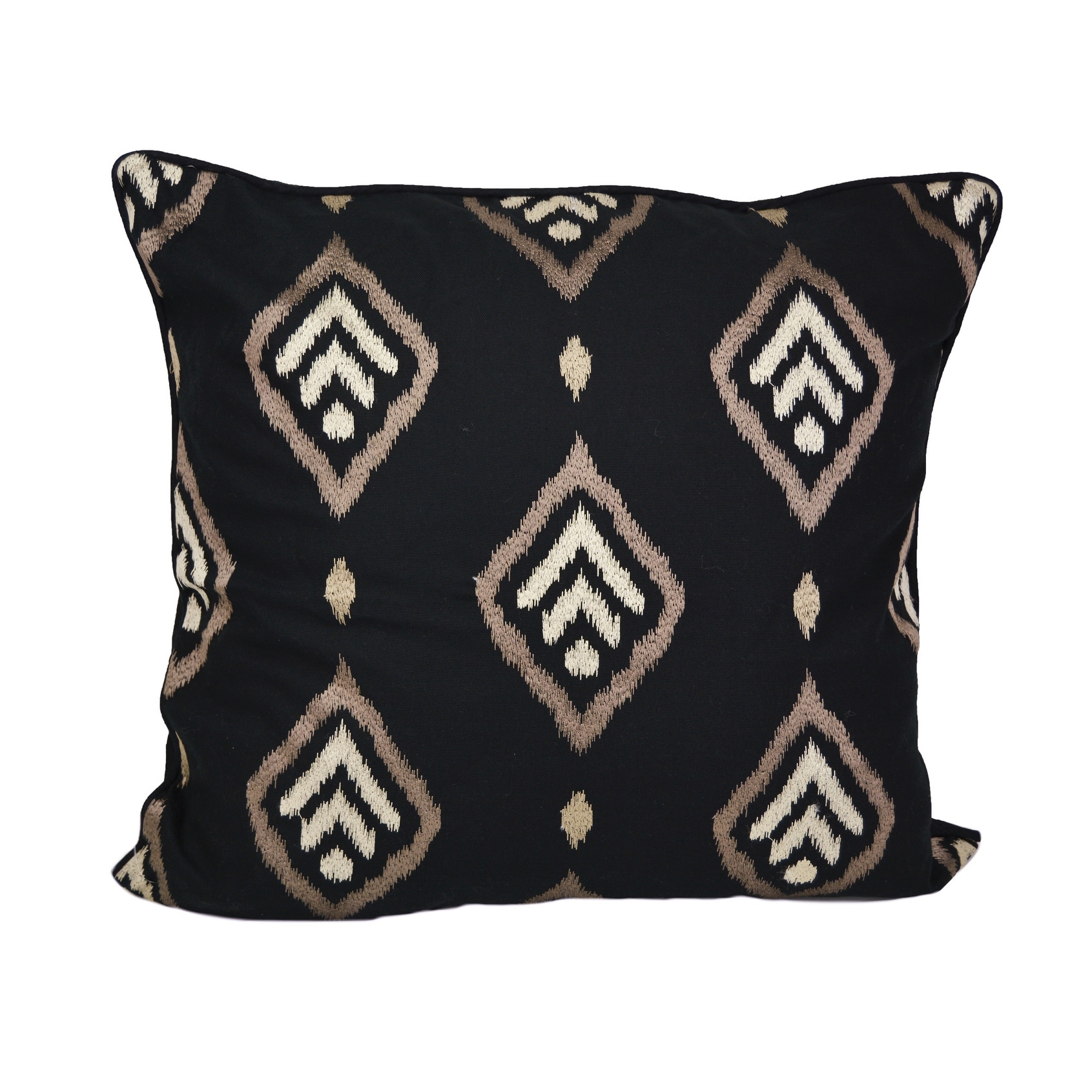 Donna Sharp Lexington Black Emblem Decorative Pillow