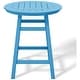 preview thumbnail 44 of 111, Polytrends Laguna Hdpe All Weather Outdoor Patio 35" Round Counter Table