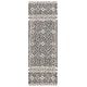 preview thumbnail 33 of 63, SAFAVIEH Handmade Micro-Loop Jelske Wool Rug 2'3" x 11' Runner - Black/Ivory - Runner