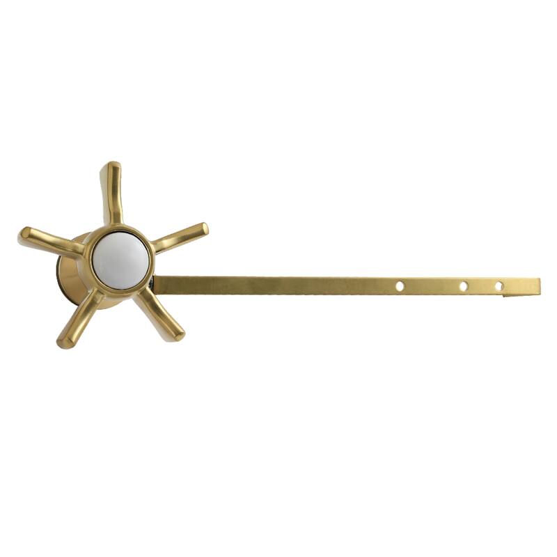 Kinston Brass Universal Front or Side Mount Toilet Tank Lever - Brushed Brass