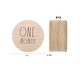 preview thumbnail 3 of 4, Rae Dunn Baby Milestone Wooden Discs - Set of 13