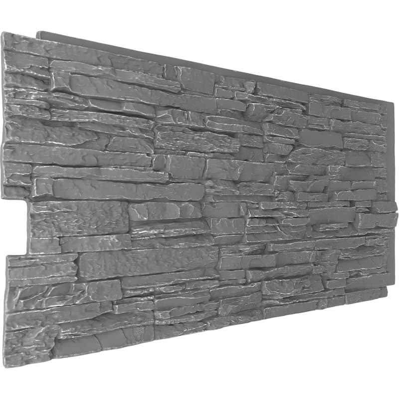 Canyon Ridge Stacked Stone, EverStone Faux Stone Siding Panel