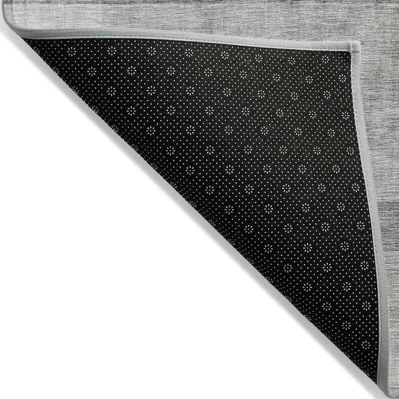 Machine Washable Indoor/ Outdoor Modern Abstract Chantille Rug
