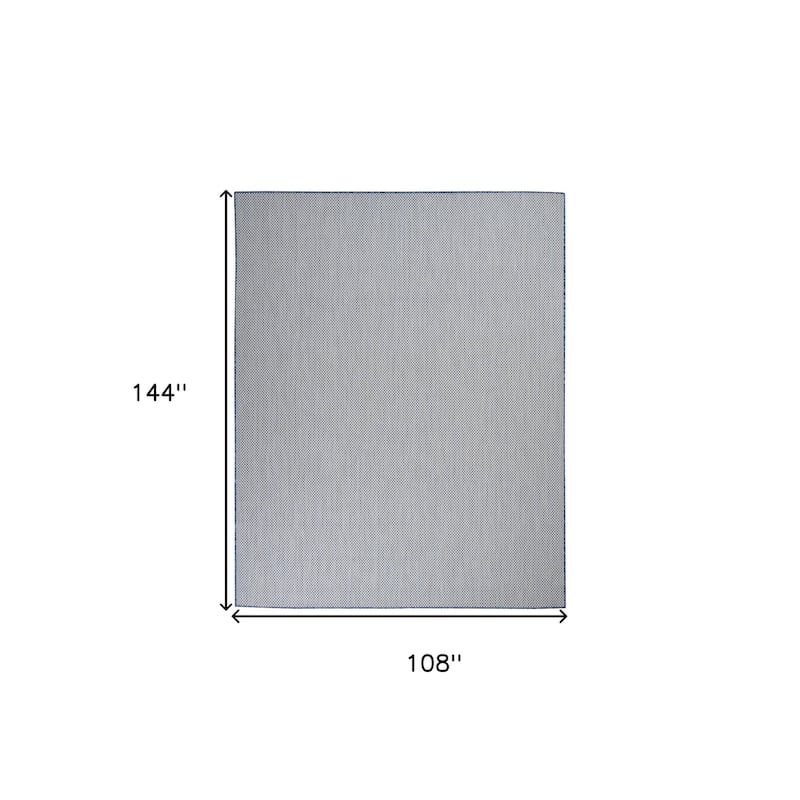 HomeRoots Contemporary Rectangle Outdoor Rug - 9' X 12'