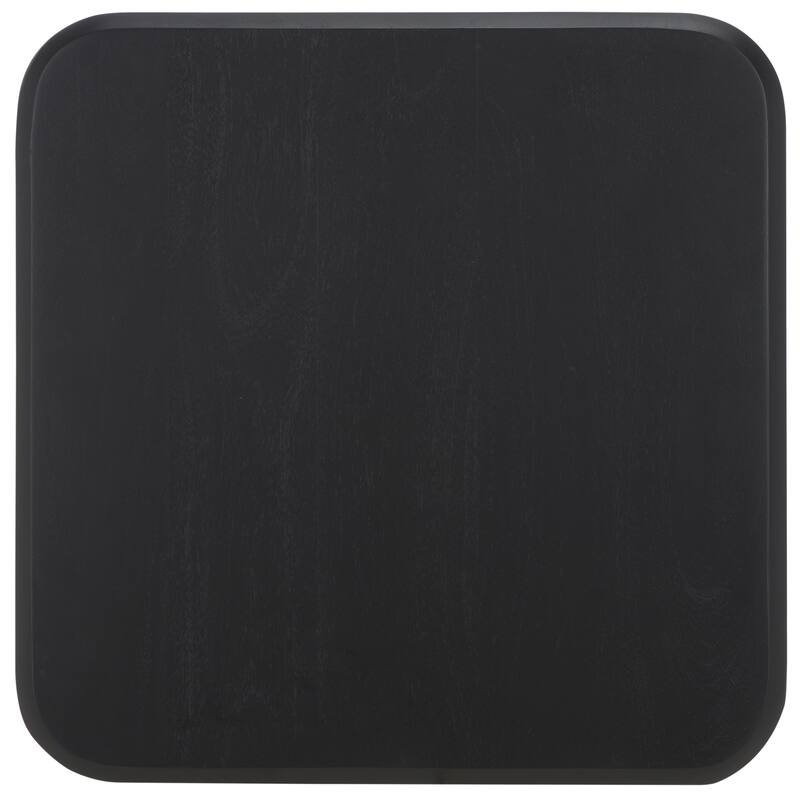 SAFAVIEH Couture Penelope Wood Accent Table - 16Wx16Dx19H - Black
