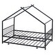 preview thumbnail 9 of 81, Metal house bed with trundle