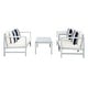preview thumbnail 4 of 17, SAFAVIEH Outdoor Montez 4-piece Conversation Set with Accent Pillows