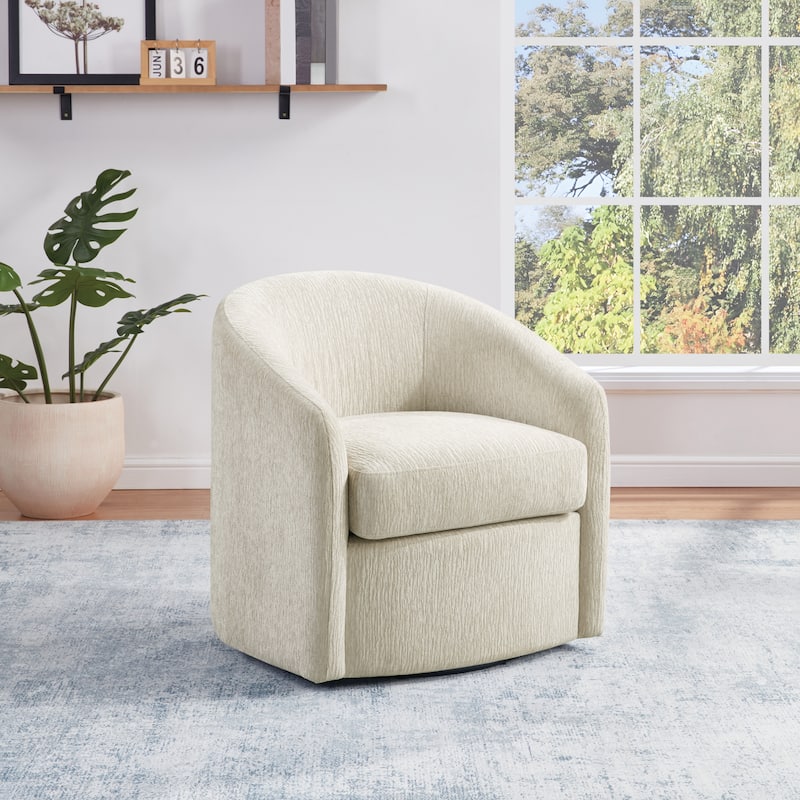 Bella Swivel Chair - Linen