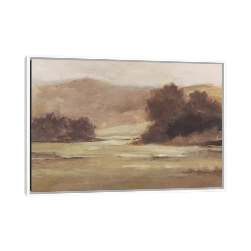 iCanvas "Muted Landscape I" by Ethan Harper Framed Canvas Print - White - 18x26
