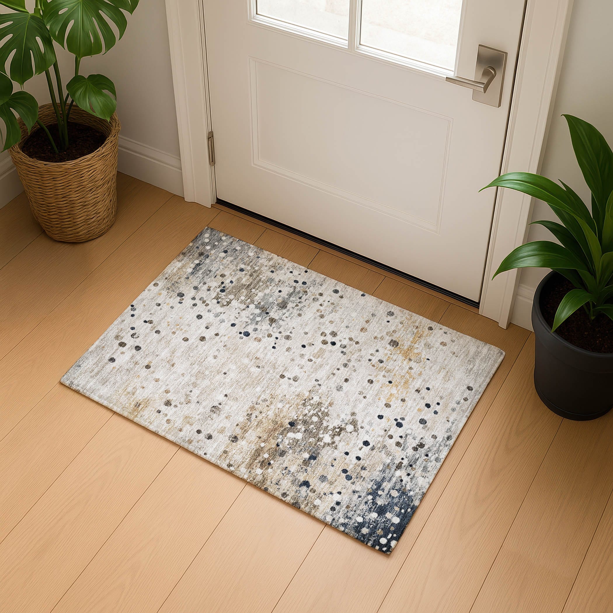 Premium Washable Super Soft Abstract Drip Mayfield Rug