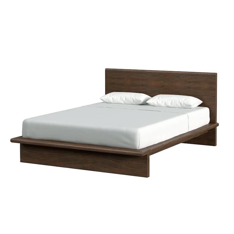 Halmstad Wood Platform Bed