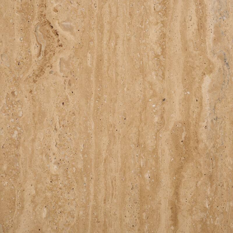 SAFAVIEH Couture Jennamira Travertine Accent Table - 18"W x 17"D x 21"H