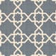 SAFAVIEH Courtyard Lawanda Trellis Indoor/ Outdoor Waterproof Patio Backyard Rug