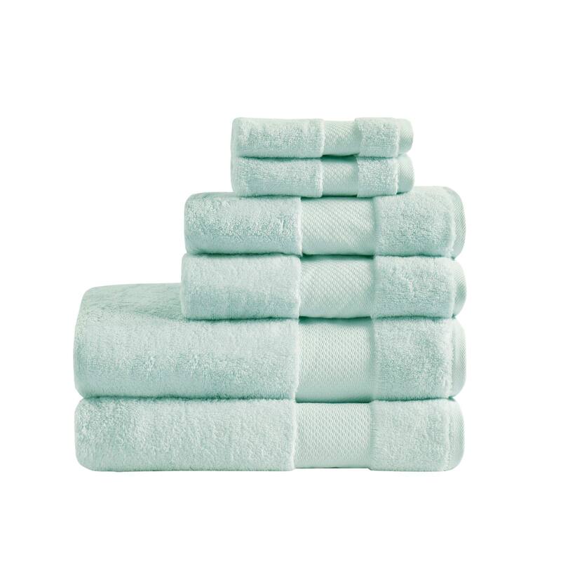 Madison Park Signature Turkish Cotton 6-piece Bath Towel Set