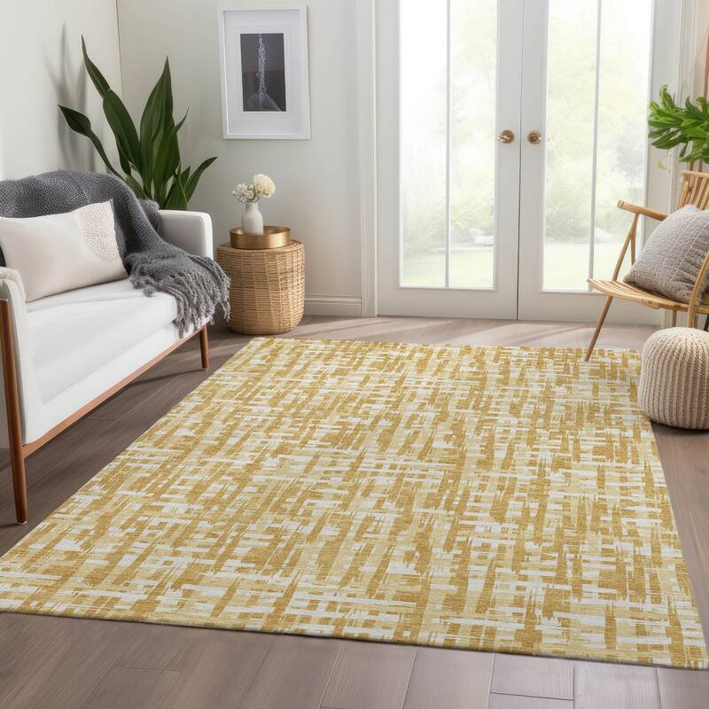 Premium Washable Super Soft Abstract Weave Mayfield Rug