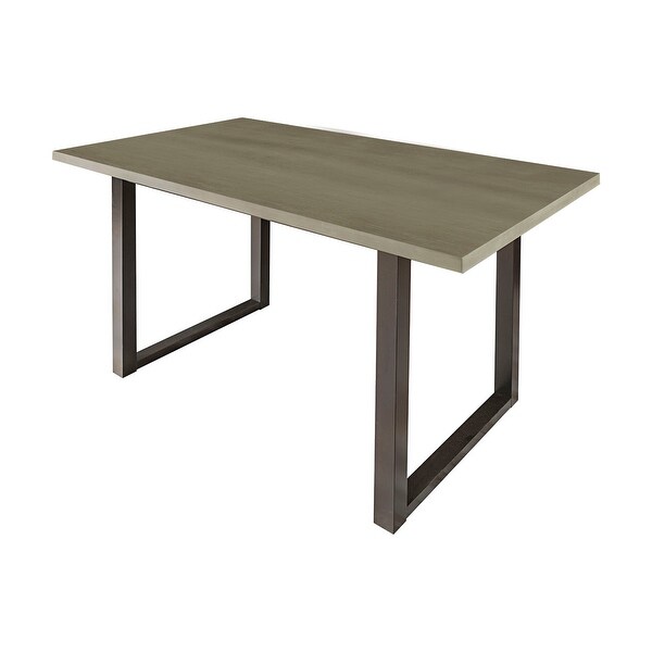 Shop Offex 60" Madison Wood Kitchen Dining Table - Aged ...