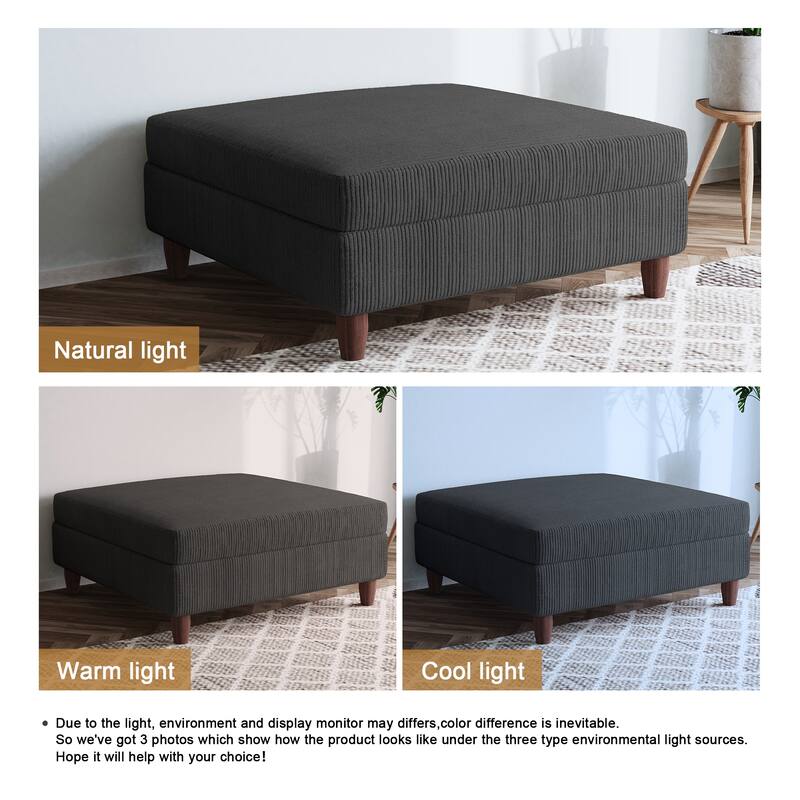 Free Combination Multi-Shaped Corduroy Sofa Modular
