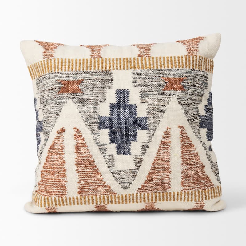 Kenzie Cream Square Pillow Cover