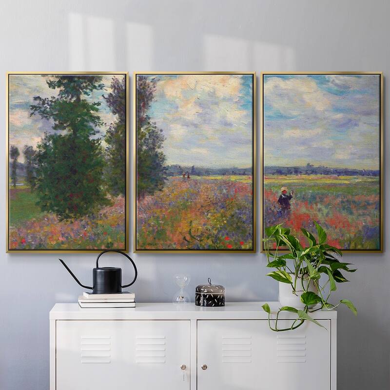 Monet - Multi Piece Framed Canvas