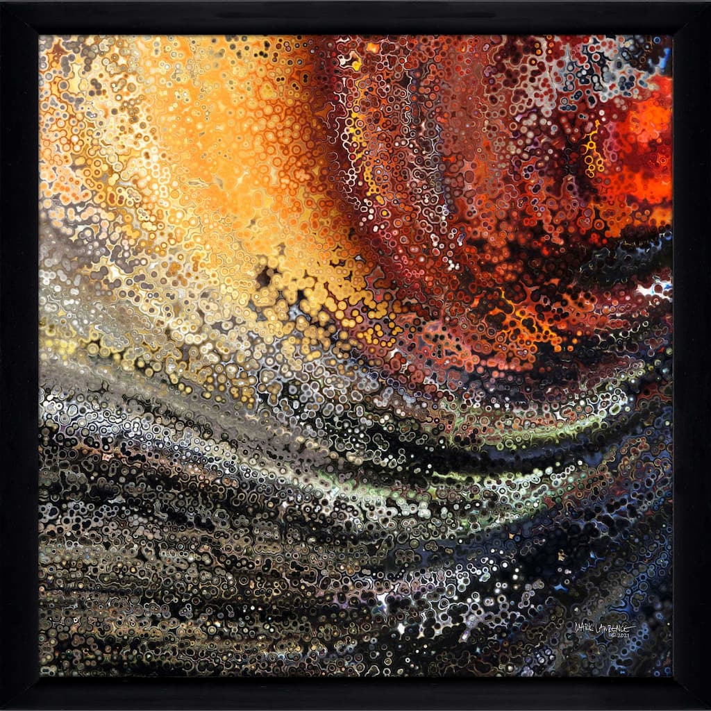 "Psalm 103 19 God Is In Control" by Mark Lawrence Print on Acrylic