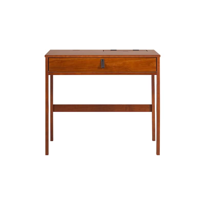 Copper Grove Rivne Modern Sturdy Home Office Wood Desk with Drawers and Compartments