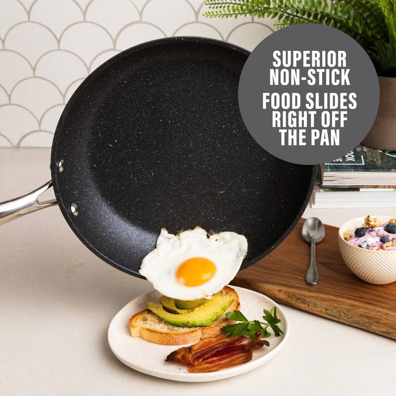 Granitestone 20 Piece Nonstick Aluminum Cookware and Bakeware Set