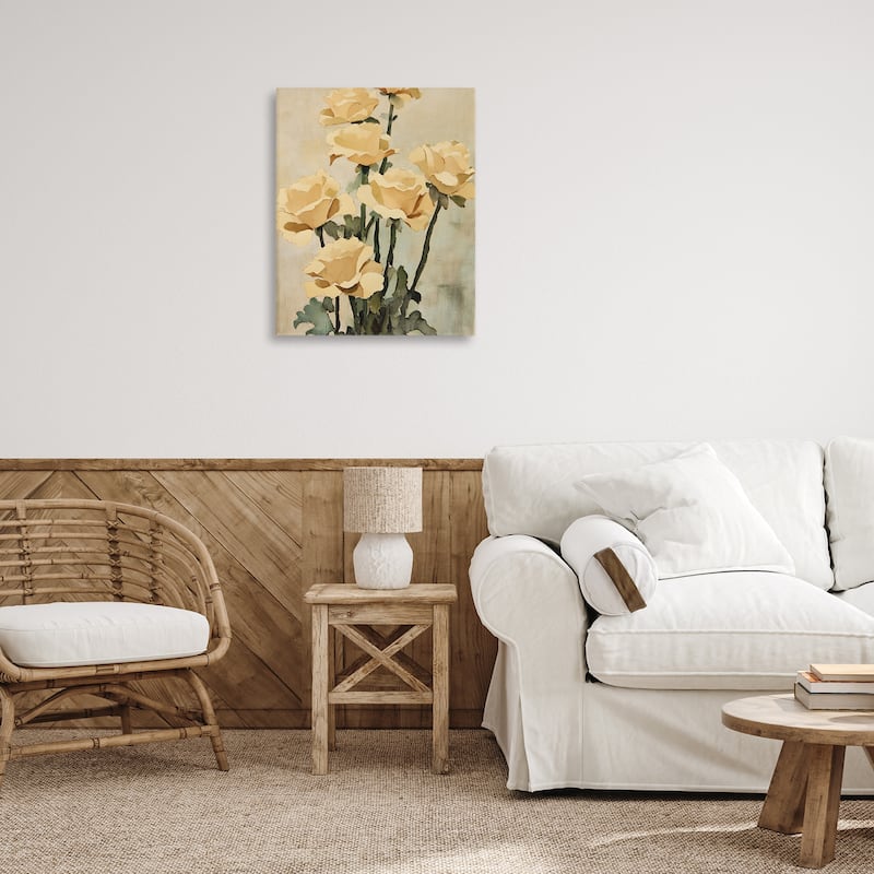 Stupell Vintage Roses Bundle Canvas Wall Art Design By Franklyn Gregory