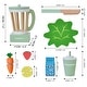preview thumbnail 4 of 6, Teamson Kids - Little Chef Frankfurt Wooden Blender play kitchen accessories - Multi