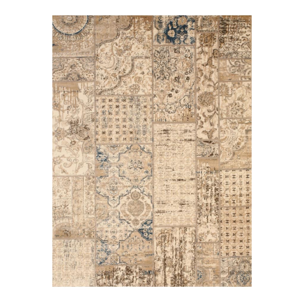 Ivory Capella Rug by , Stylish and Durable Area Rug for Adding Modern Elegance and Comfort to Your Living Room, Bedroom
