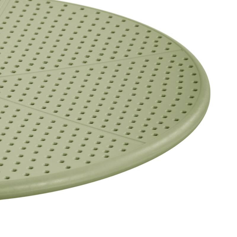 Christopher Knight Home - Arno Modern 3-Piece Outdoor & Indoor Patio Bistro Set with Dining Chairs & Compact Round Bistro Table