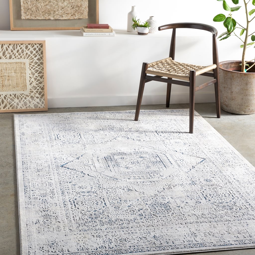 Artistic Weavers Steere Distressed Medallion Area Rug