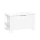 preview thumbnail 2 of 11, RiverRidge Kids Toy Box Playroom Storage Chest with Side Bookracks - White