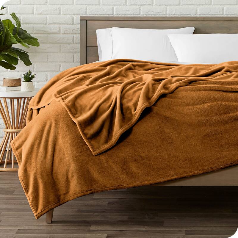 Bare Home Microplush Fleece Blanket - Ultra-Soft - Cozy Fuzzy Warm