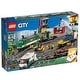 preview thumbnail 1 of 2, LEGO City Cargo Train Set, 1226pcs Remote Control Play Set for Kids, Ages 6-12
