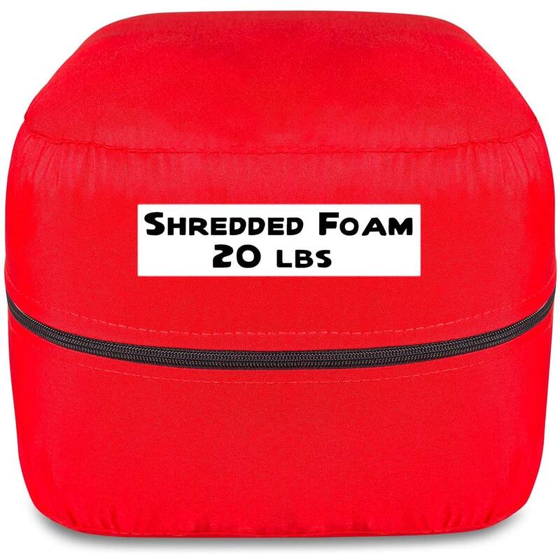 Posh Beanbags Refill Shredded Memory Foam, Refill for Foam Bean Bags