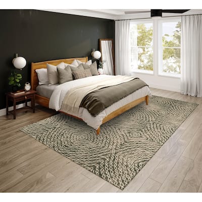 Indoor/ Outdoor Addison Bravado Link Washable Area Rug