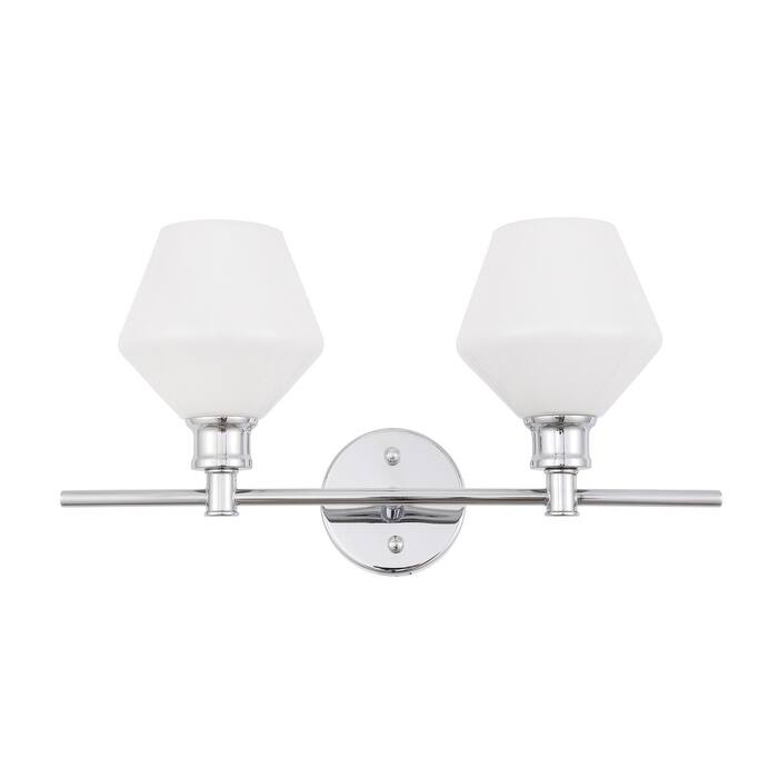 Gerald 2-Light Wall Sconce - 19.1/10.2 - 19.1/10.2