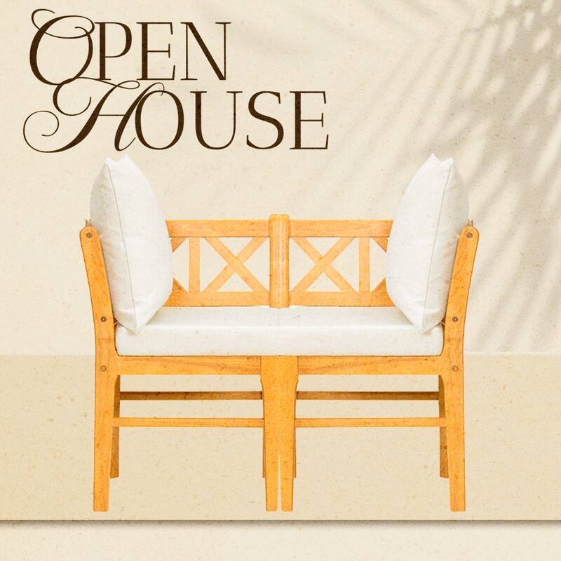 Farmhouse Modern Dining Corner- Chairs Set of 2