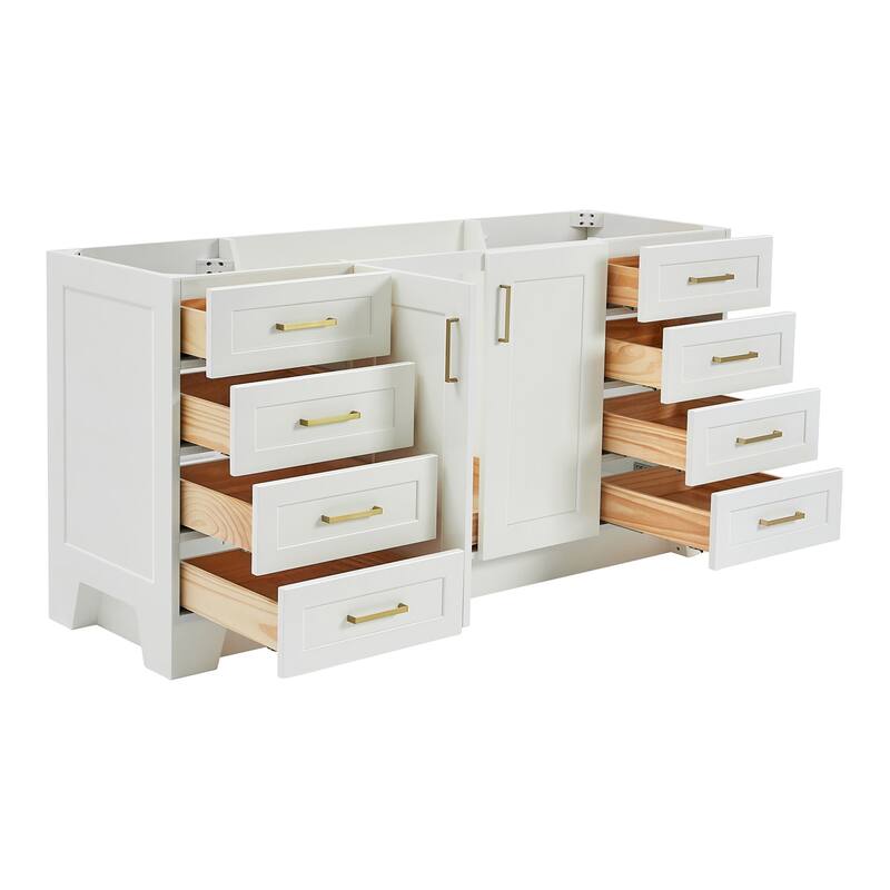 Ariel Q066S-BC Taylor 66" Single Free Standing Vanity Cabinet