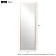 preview thumbnail 120 of 167, Dovelina Modern Full Length Floor Mirror - Freestanding Vanity Mirror for Bathroom or Living Space